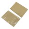 50 Pieces Clear Fornt Brown Kraft Paper for Zip Plastic Package Lock Bag Doypack Stand Up Pouch Zipper Lock Reclosable Pouch Nuts Coffee Food Storage Packaging Pack (3.9x5.9 inch)